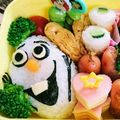 yrhrhn♪'s cooksnap of when they made おら、オラフ弁当☃アナと雪の女王❄︎キャラ弁.