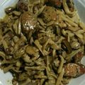 ビビとさっちん's cooksnap of when they made 色々きのこのジェノバソース炒め.