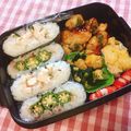 ひまりんりん☆'s cooksnap of when they made おくらと梅おかかのおにぎらず.