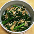 きえこ's cooksnap of when they made 簡単副菜！エノキとニラの中華和え.