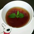 annie718☆'s cooksnap of when they made 紅茶とレモンバームのプルプルゼリー♪.