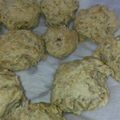 プチトマト☺'s cooksnap of when they made HM☆バナナとフルグラの簡単スコーン.