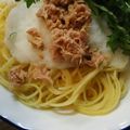 a_ya_mi's cooksnap of when they made 超簡単！ツナとおろしのぶっかけパスタ☆.