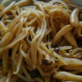 つっちーという人's cooksnap of when they made レンジで簡単♪しめじともやしの和え物.