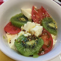 こめださん。's cooksnap of when they made トマトとキウイのカプレーゼ!(^^)!.