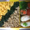 SEIRUN's cooksnap of when they made 我が家の鶏そぼろ✿お弁当&常備菜に✿.
