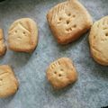 ひなころがし's cooksnap of when they made 簡単材料3つ♡サックサク分厚いクッキー☆.