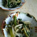 Cookingmam's cooksnap of when they made 簡単美味☆春菊ともやしのナムル♪.