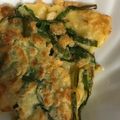 chikomon's cooksnap of when they made 簡単　海老ニラもっちもちチヂミ♡.
