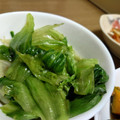 にゃーにゃＭａＭａ's cooksnap of when they made レタスのオイスターソース炒め.