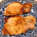 悠LOVE航's cooksnap of when they made 豚肉ロースステーキ.