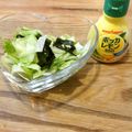 二角形's cooksnap of when they made レタスとわかめのさっぱりサラダ.