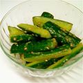 ももヂリ's cooksnap of when they made 簡単！やみつききゅうり.