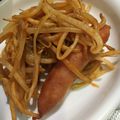 わたるんママ's cooksnap of when they made 簡単！もやしカリーヴルスト.