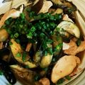 あゆみぼん's cooksnap of when they made 鶏胸肉とナスのしょうが焼き.