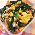 ともみ917's cooksnap of when they made 簡単～♪豚ニラ卵炒め.
