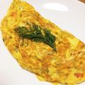 ナナヒカ's cooksnap of when they made 鮭とディルのオムレツ.