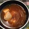 izoopu's cooksnap of when they made マロニー入りスンドゥブチゲ風スープ.