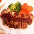 どんでったぱん's cooksnap of when they made ♪豚肉の粉チーズ入りパン粉焼き♪.