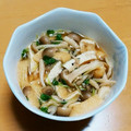 sevendials's cooksnap of when they made お揚げとしめじとかいわれの煮浸し.