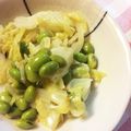 ともみ917's cooksnap of when they made ツナと枝豆・キャベツのサラダ♪.