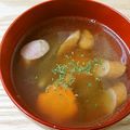 usamurasan's cooksnap of when they made 我が家のコンソメスープ♡.