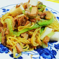 中島マリオ's cooksnap of when they made 自家製塩ダレで簡単野菜炒め。塩焼きそばも.