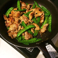 mikouh♡'s cooksnap of when they made 豚コマと絹さやのコクうま味噌炒め.