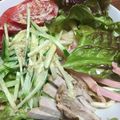 TSitms's cooksnap of when they made 野菜たっぷりゴマだれサラダうどん.