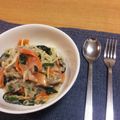 ハルモミ's cooksnap of when they made カロリー控えめ☆牛乳スープパスタ.