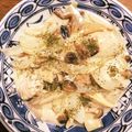Marmo's cooksnap of when they made ヘルシー♪鶏ささみとキノコのクリーム煮♡.