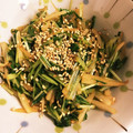 なーちゅ✳︎'s cooksnap of when they made 水菜と大根の皮のサッと炒め.