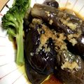 nami409's cooksnap of when they made 揚げない揚げ茄子～茄子の生姜焼き.