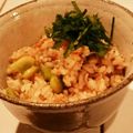 ダッフィーニーうに's cooksnap of when they made *ソラマメとじゃこのごはん*.