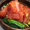 fbyh's cooksnap of when they made トマトときゅうりの中華風お浸し.
