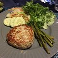 Amalka's cooksnap of when they made ヘルシー和風ハンバーグ.