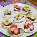 もえちゃんはは's cooksnap of when they made いろいろ乗っけて♬チョコっとピザ風♡.