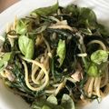 Yokchina's cooksnap of when they made おかひじきのパスタ.