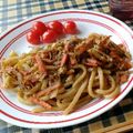 Nocciola☆'s cooksnap of when they made 昆布茶が隠し味！皆んな大好き和風焼うどん.