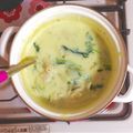 きんぐぅ。's cooksnap of when they made 超簡単♪鮭ときのこの豆乳シチュー☆.
