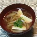 おはなすき's cooksnap of when they made かまぼこ味噌汁.