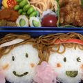 おマサ's cooksnap of when they made 運動会 簡単キャラ弁.