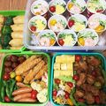 クックHDRRSQ☆'s cooksnap of when they made 運動会 お弁当 紙コップ カップ素麺.