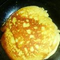 てるてるBOZU's cooksnap of when they made 糖質オフ 大豆粉パンケーキ.