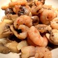 surume03's cooksnap of when they made おつまみに♡海老とキノコのバター醤油.