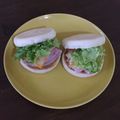 みじょーん's cooksnap of when they made 簡単ピーナツバターでハムきゅうりサンド.