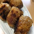 夕飯は６時です's cooksnap of when they made 簡単☆★照り焼きおにぎり★☆.
