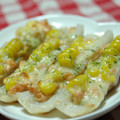 ゆうかりコアラ's cooksnap of when they made お弁当に♪ちくわの鮭マヨコーン焼き☆.