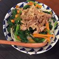 105♡'s cooksnap of when they made 簡単！野菜たっぷり！豚こまビビンバ♪.