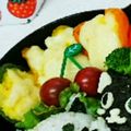 雲雀ころね's cooksnap of when they made ☆お弁当に☆ポテサラ♪ピーマンチーズ焼き.